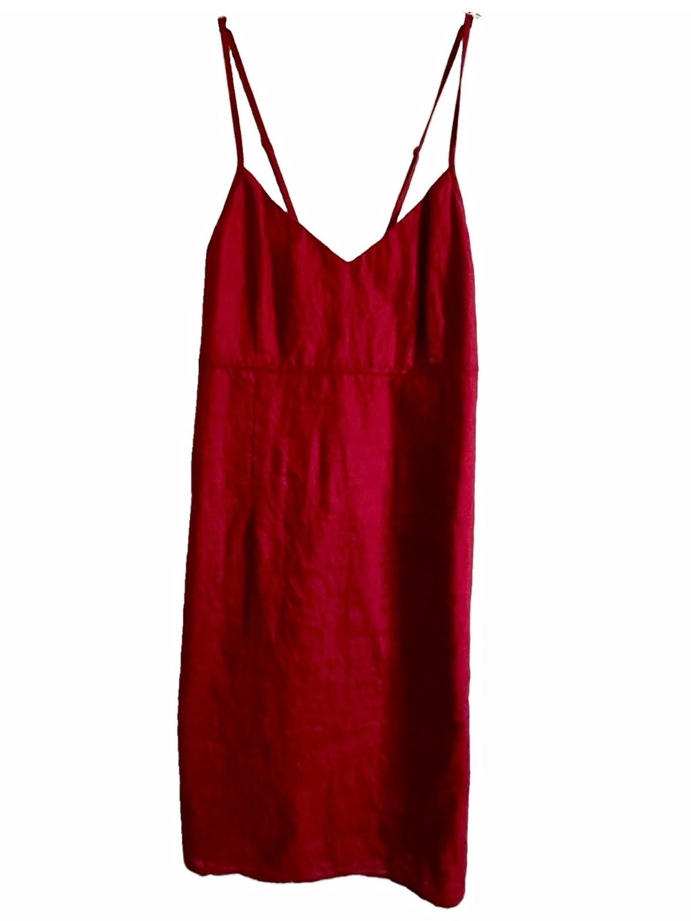 Old Navy Red Slip Dress with Straps, Size 16